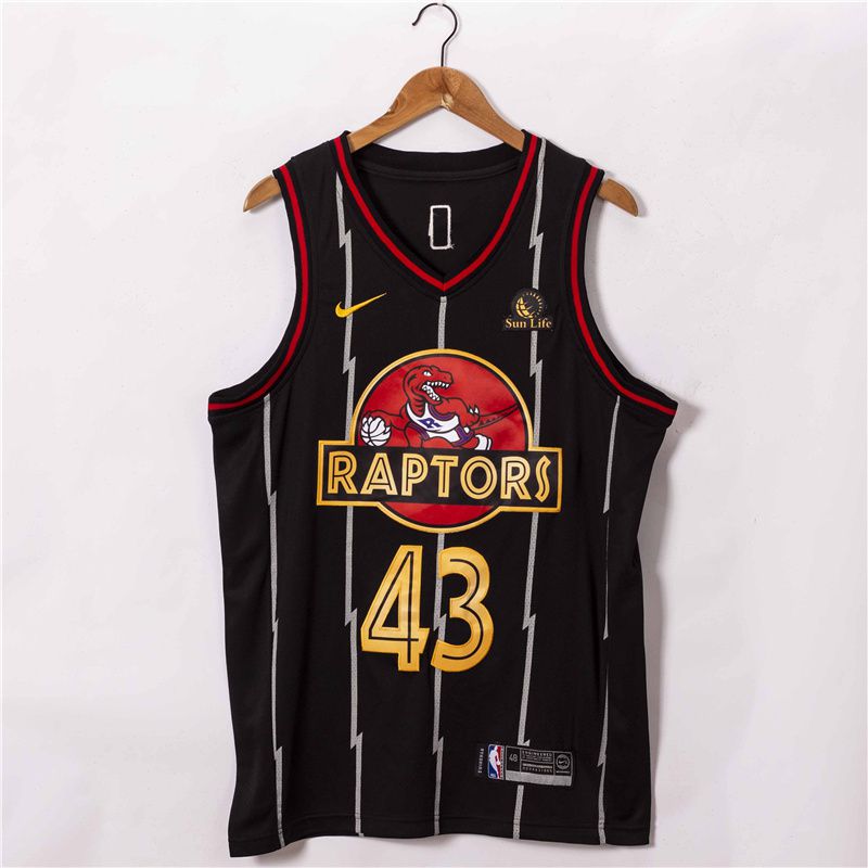 Men Toronto Raptors #43 Siakam Black 2021 Nike Game NBA Jersey